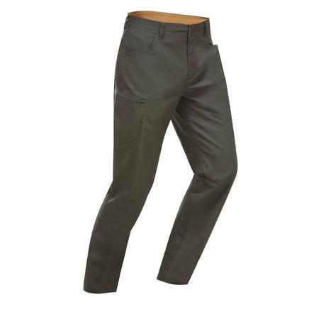 QUECHUA  Pantaloni da trekking uomo regular fit cotone 