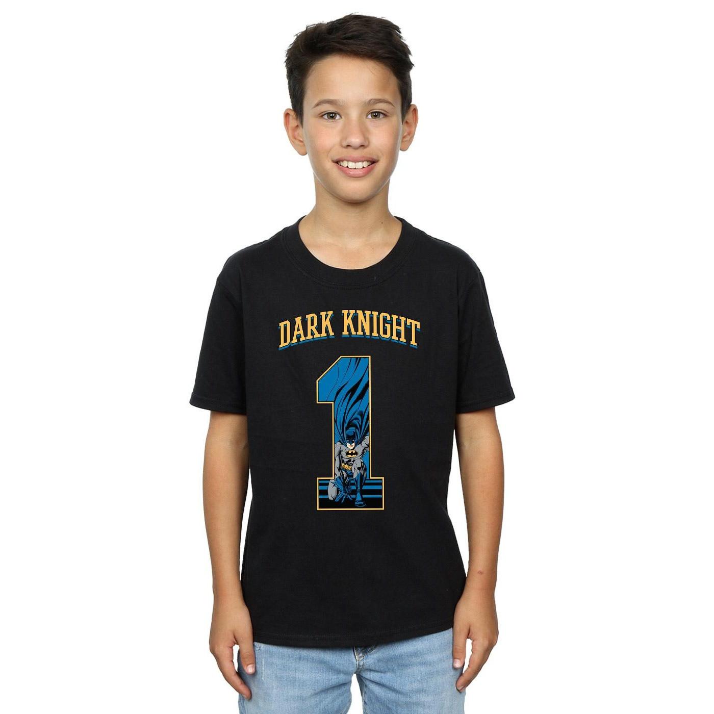 DC COMICS  Batman Football Dark Knight TShirt 