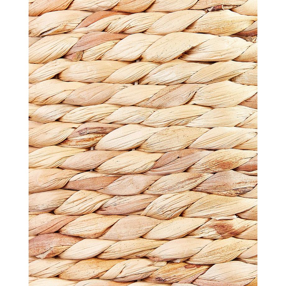 Beliani Korb en Fibre de jacinthe d'eau Boho KAKAMAS  