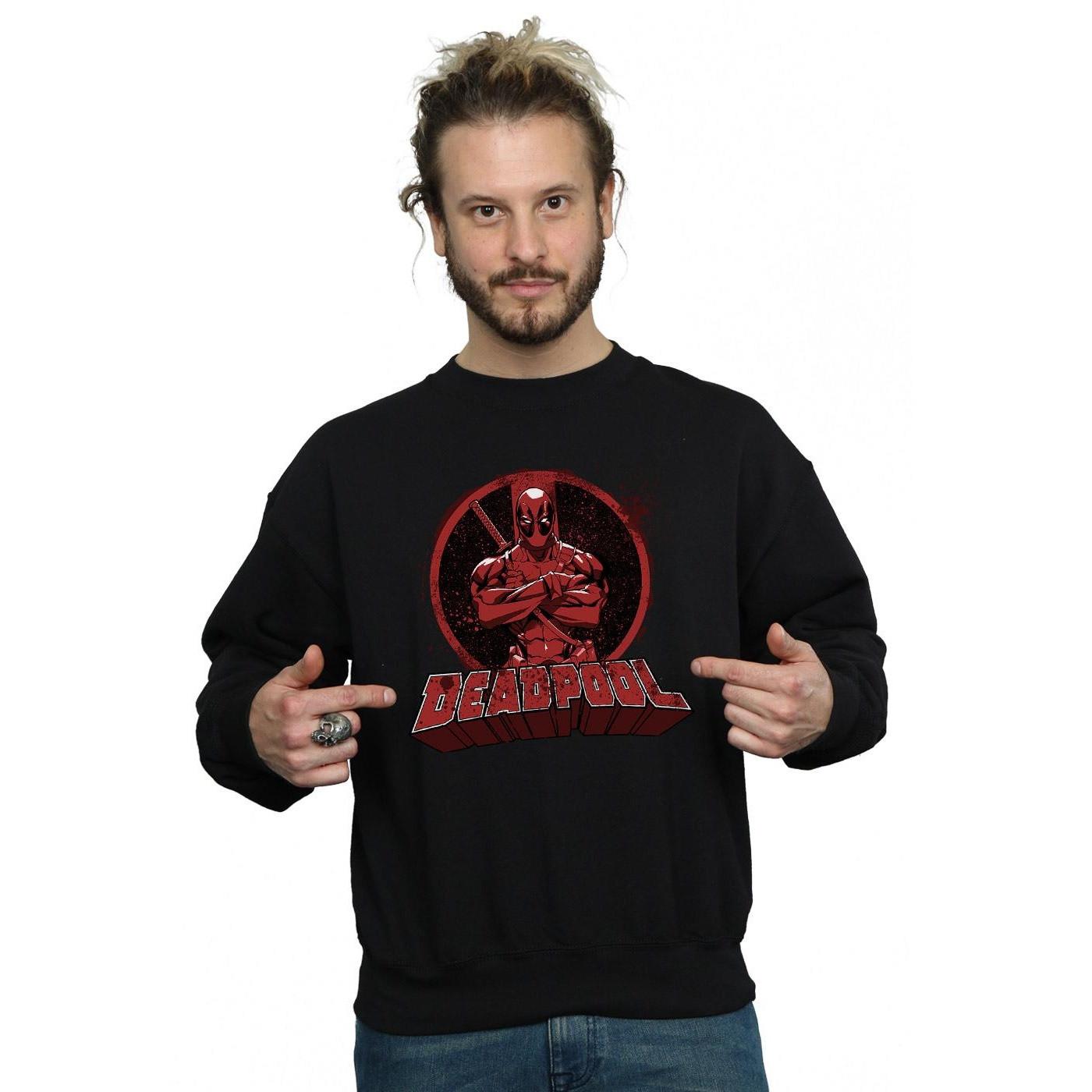 MARVEL  Crossed Arms Sweatshirt 