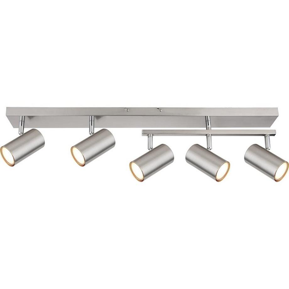 mutoni Spot Robby métal nickel mat 5xGU10  