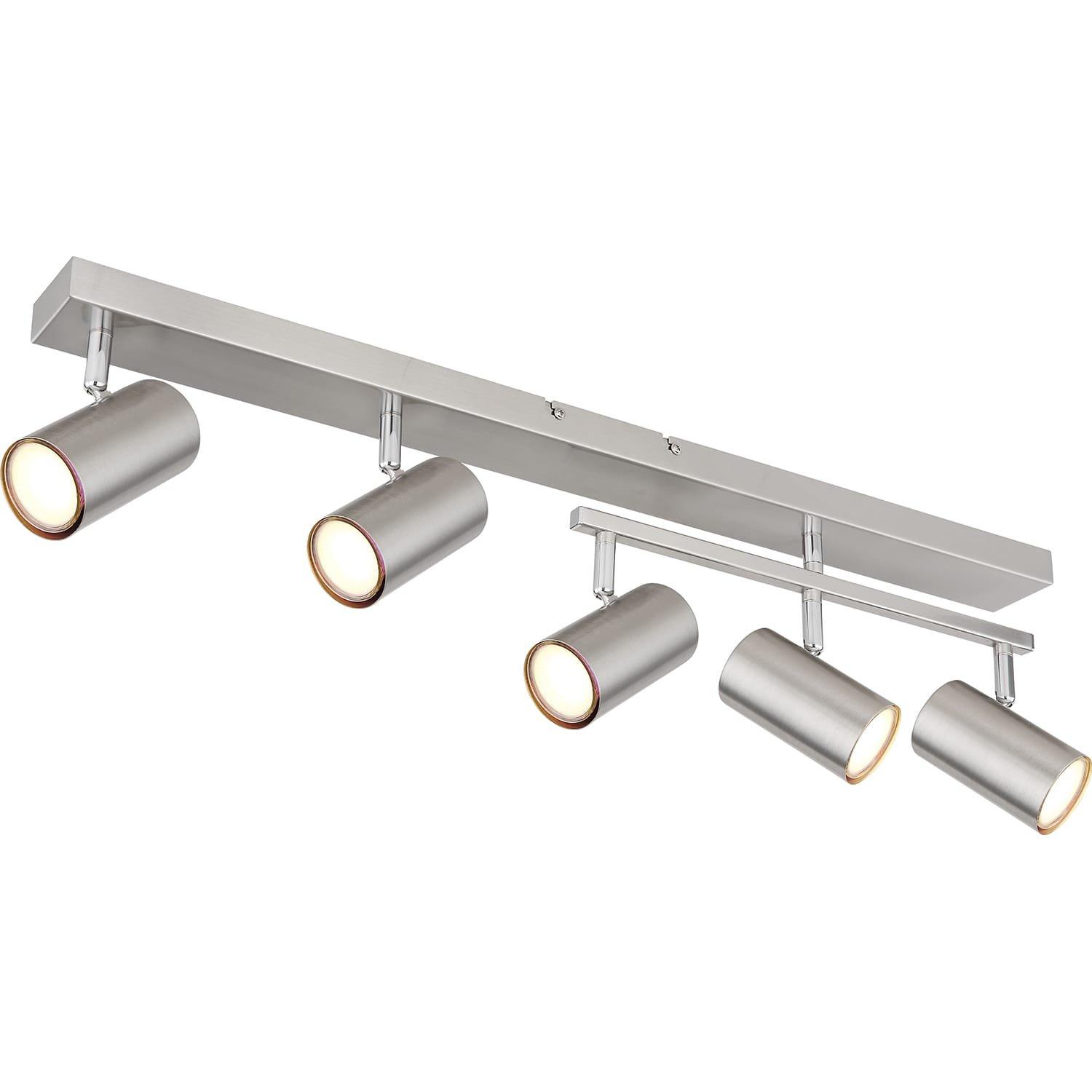 Image of Strahler Robby Metall Nickel matt 5xGU10 Strahler Robby Metall Nickel matt 5xGU10