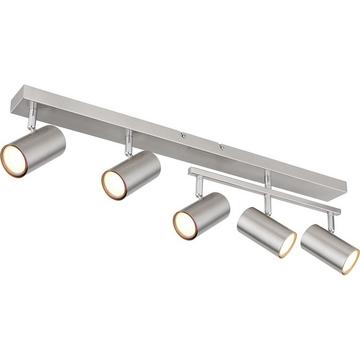 Spot Robby métal nickel mat 5xGU10