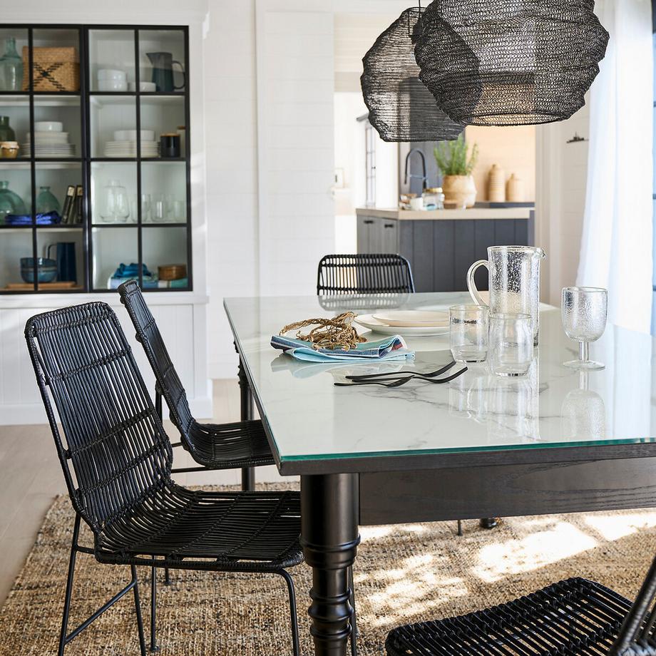 La Redoute Intérieurs Carafe en verre bullé  