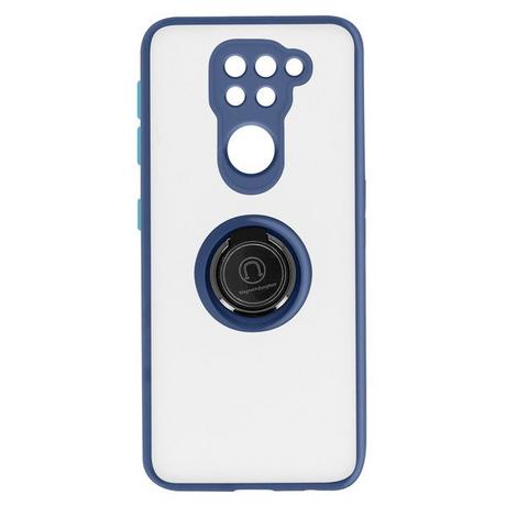 Avizar  Coque Xiaomi Redmi Note 9 Anneau Bleu 