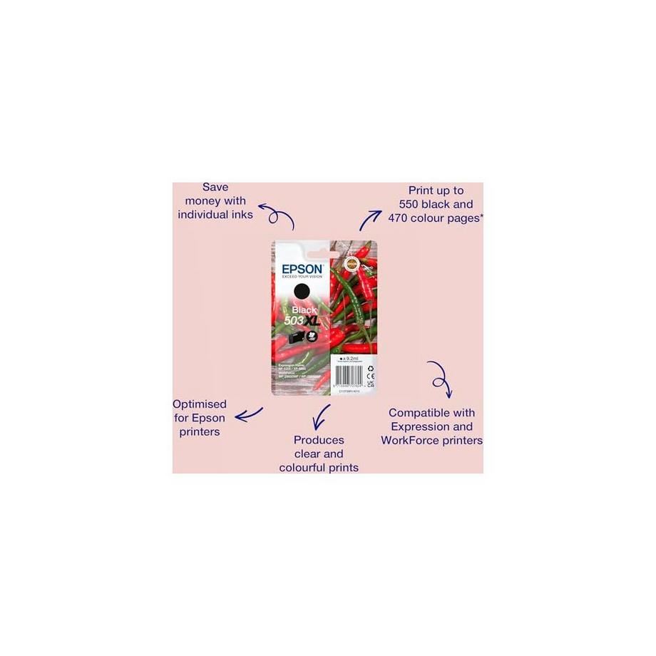 EPSON  503XL Druckerpatrone(e) Kompatibel Hohe (XL-) Ausbeute 