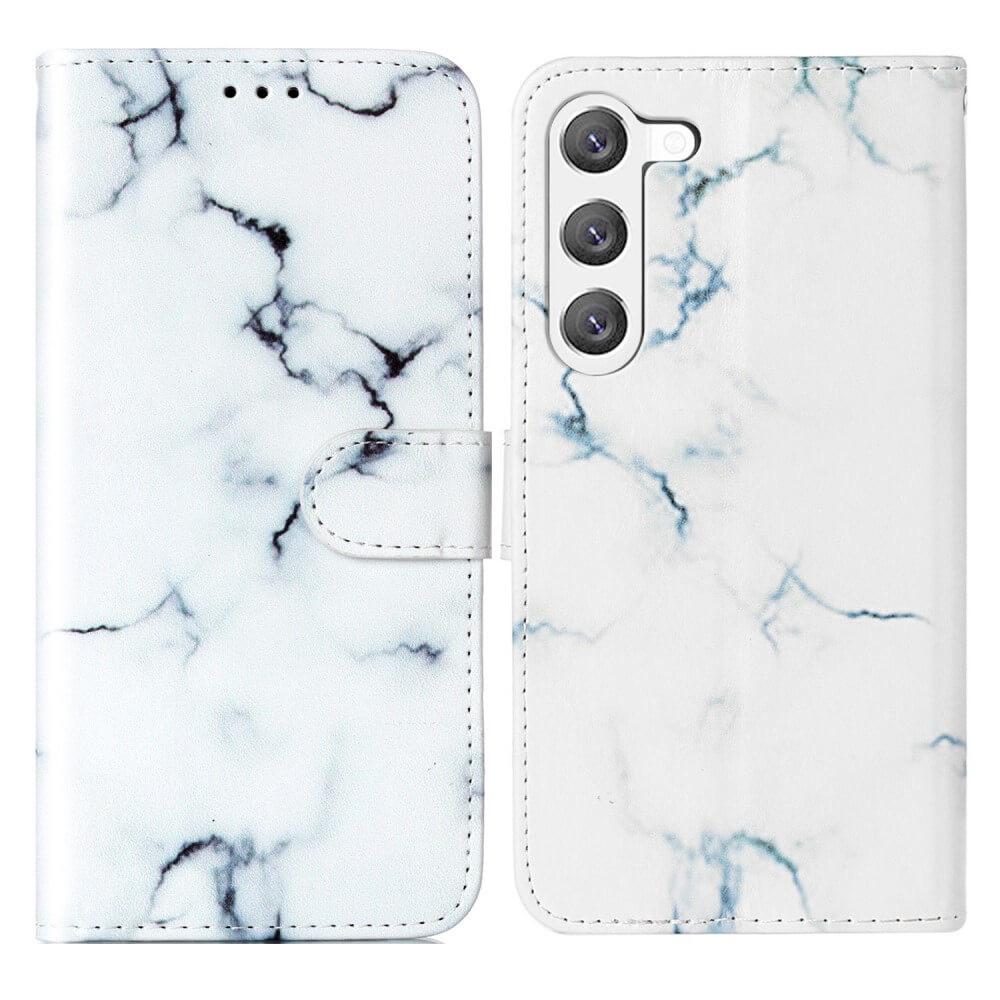 Cover-Discount  Galaxy S24 - ÉTui En Cuir Coque Marble 