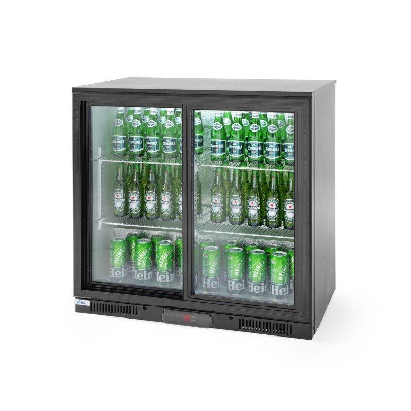 HENDI Bar Kühlschrank mit Schiebetüren 197 L  