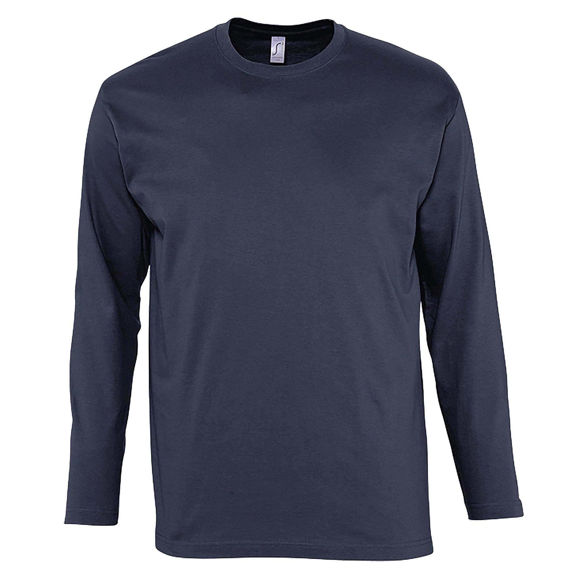 Image of Monarch Longsleeve Tshirt, Langarm Unisex Marine M