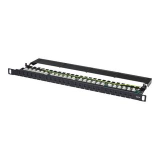 Digitus  24 Porte Patchpanel di rete 483 mm (19) CAT 6 0.5 U pronto all'uso 