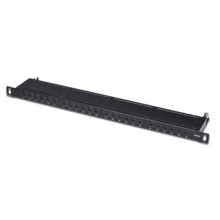 Digitus  24 Porte Patchpanel di rete 483 mm (19) CAT 6 0.5 U pronto all'uso 