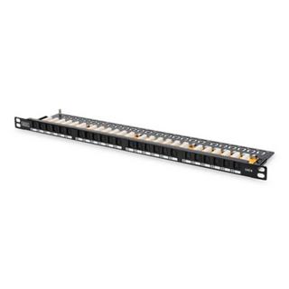 Digitus  24 Porte Patchpanel di rete 483 mm (19) CAT 6 0.5 U pronto all'uso 