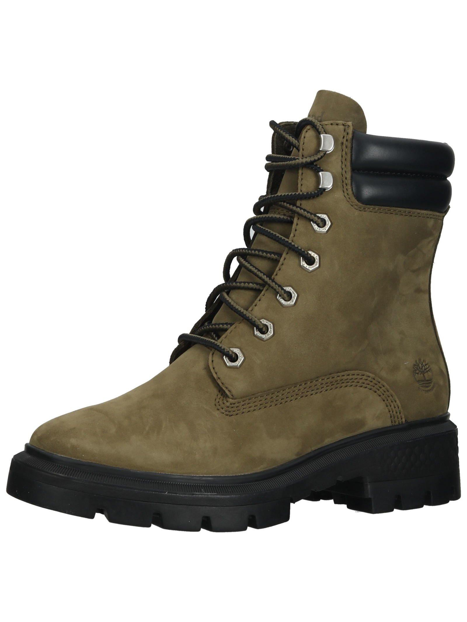Image of Stiefelette Damen Olivegrün 37.5