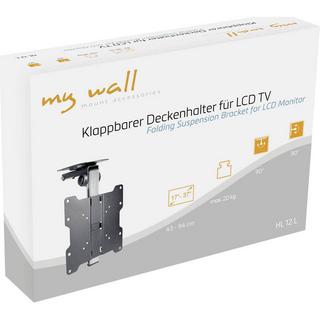 My Wall  Supporto a soffitto per TV 43,2 cm (17) - 94,0 cm (37) Inclinabile + girevole 