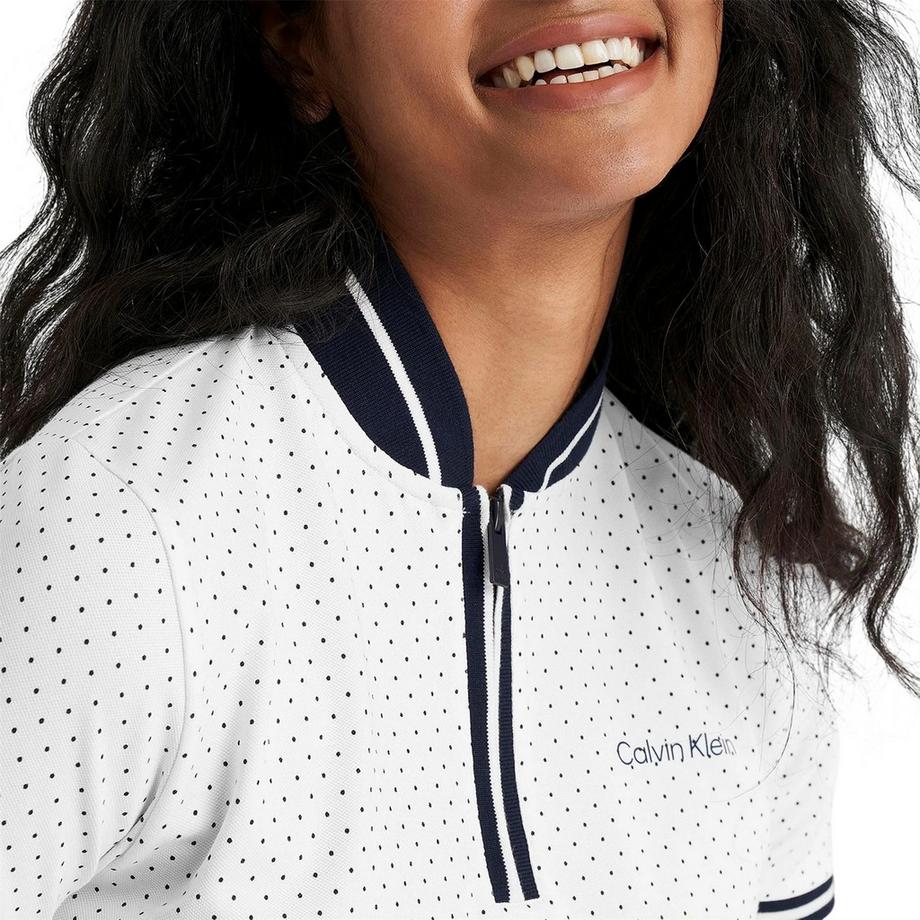 Calvin Klein Polo Camilla Motif Micropois  