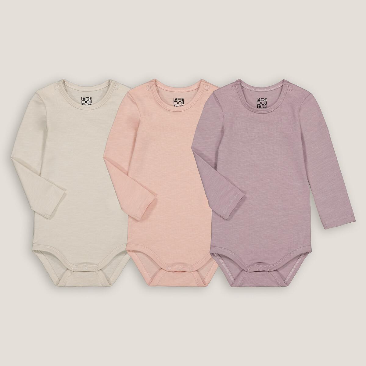 Image of 3er-pack Langärmelige Bodys Unisex Multicolor 0-3M