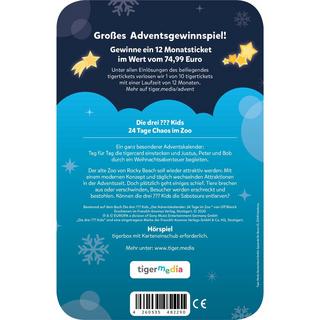 Tigermedia tigercard Die drei ??? Kids - 24 Tage Chaos im Zoo - Adventskalender (DE)  