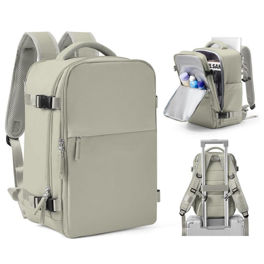 Rucksack für Flugzeug Handgepäck Kabinentasche Rucksack Wasserdicht Laptop Reiserucksack