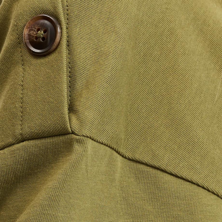 La Redoute Collections Lungo vestito in jersey con abbottonatura sulla spalla  