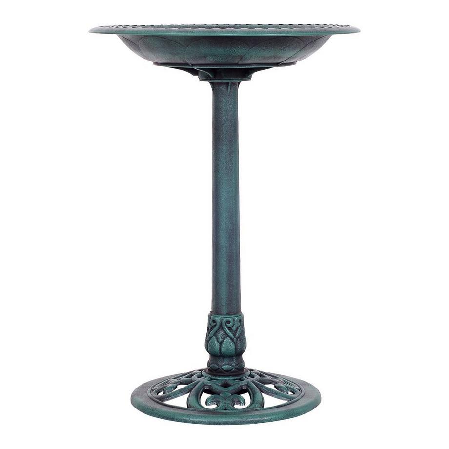 Northio  Vogeltränke Freistehendes Vogelbad mit Ständer Vogeltrinkstation Ø50 x 72 cm Grün 