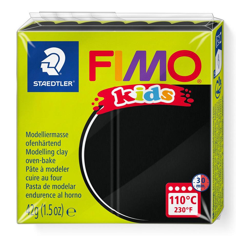 FIMO  Staedtler 68030009 composant pour poterie et modelage Argile à  modeler Noir 42 g 1 pièce(s) 