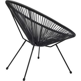 KARE Design Fauteuil Acapulco Noir  