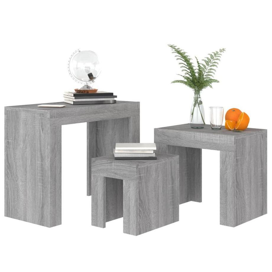 VidaXL Satztisch holzwerkstoff  