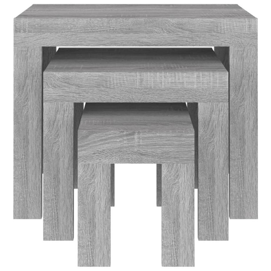 VidaXL Satztisch holzwerkstoff  