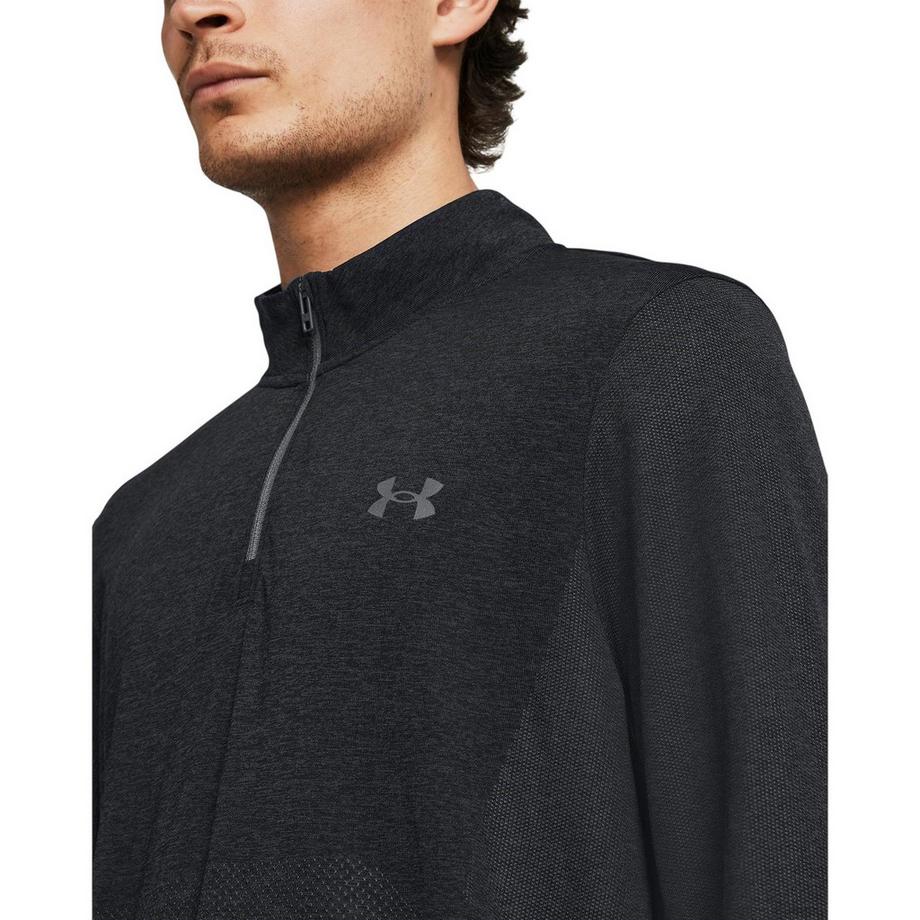 UNDER ARMOUR Haut Stride avec fermeture éclair courte  