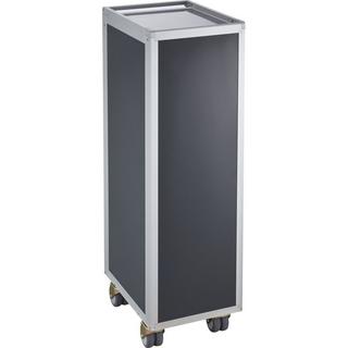 diaqua Flugzeug Trolley Swissair anthrazit, Swissair-Logo  