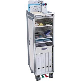 diaqua Flugzeug Trolley Swissair anthrazit, Swissair-Logo  