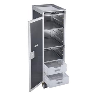 diaqua Flugzeug Trolley Swissair anthrazit, Swissair-Logo  