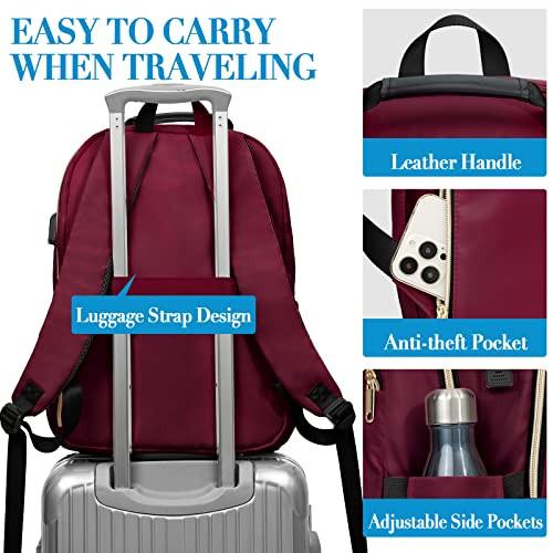 Only-bags.store  Schulrucksack Teenager mit USB-Ladeanschluss, Laptop-Rucksack Stylish Daypack Wasserdicht für die Schule 