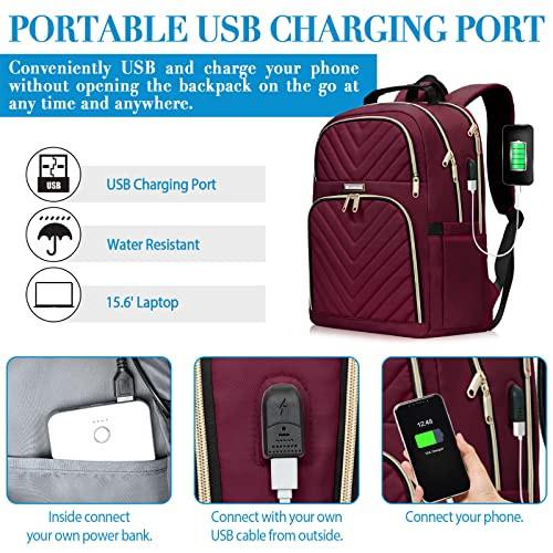 Only-bags.store  Sac à dos scolaire pour adolescent avec port de charge USB, sac à dos pour ordinateur portable Sac à dos stylé étanche pour l'école 