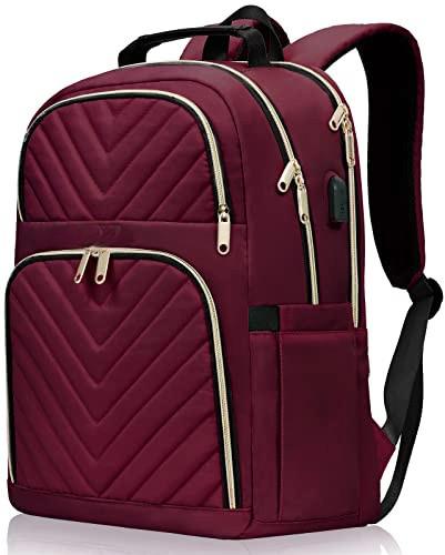 Only-bags.store  Schulrucksack Teenager mit USB-Ladeanschluss, Laptop-Rucksack Stylish Daypack Wasserdicht für die Schule 