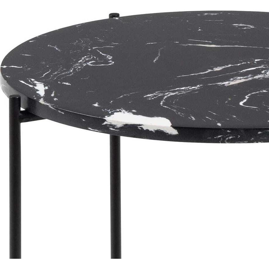 mutoni home Tavolino Léon nero 42  