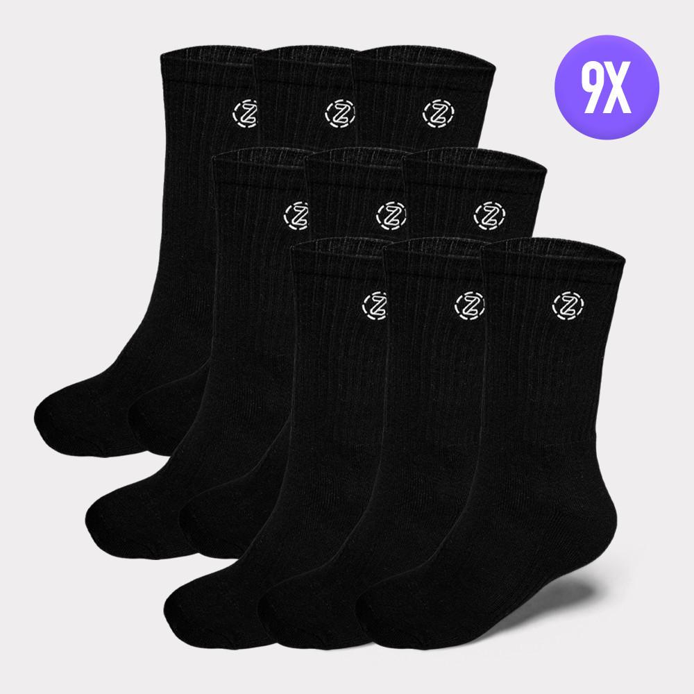 Sneakzmarket  Chaussettes Noir 