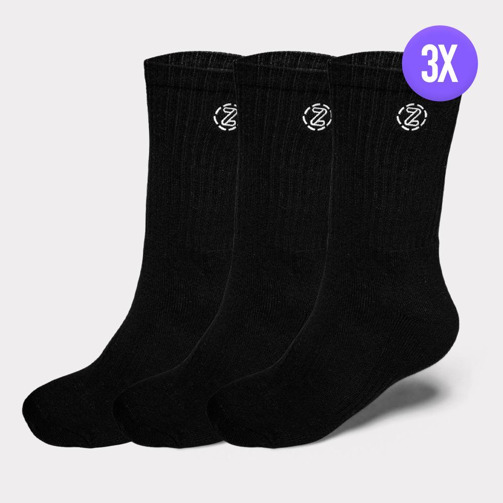 Sneakzmarket  Chaussettes Noir 