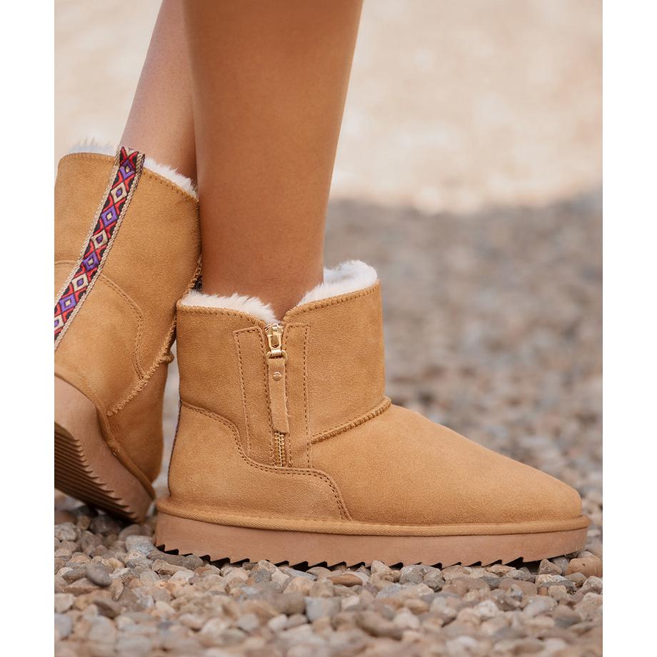 Joe Browns  Winter-Wildlederstiefel mit Fellfutter 