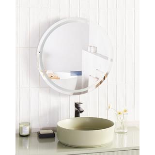 Beliani Miroir de salle de bain LED en Matière synthétique Traditionnel BROGNON  