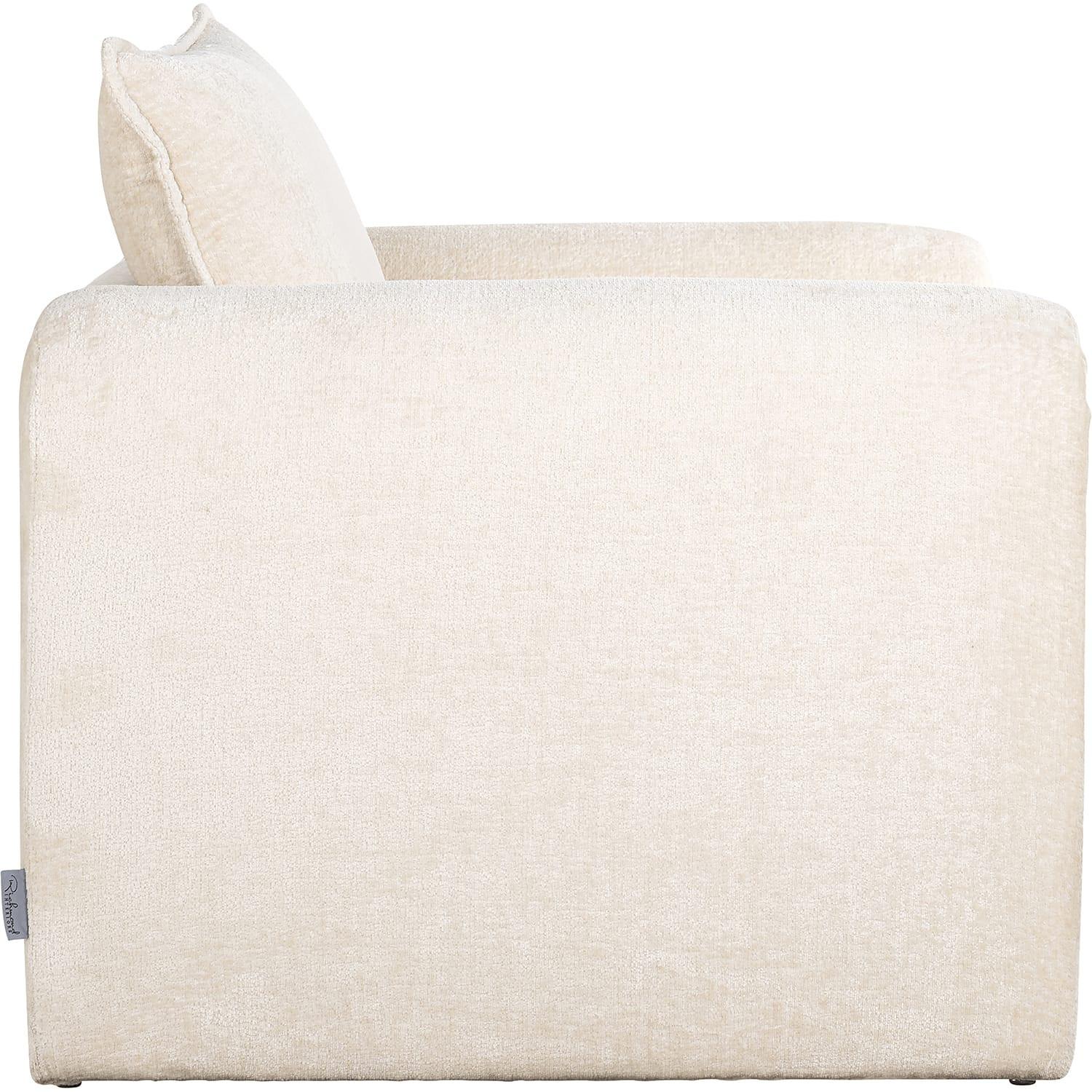 mutoni Sessel Sandro white chenille  