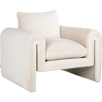 Sessel Sandro white chenille