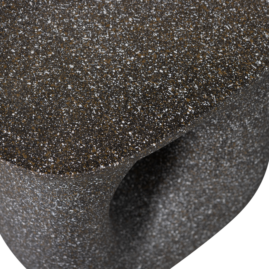 mutoni Table d'appoint Moson noir  