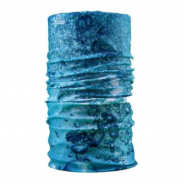 Image of Neckwarmer Bubbles Herren Blau ONE SIZE