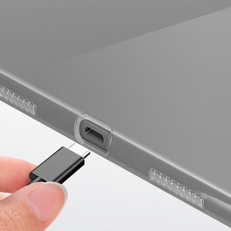 Avizar  Lenovo Tab P12 Bumper Hülle Transparent 