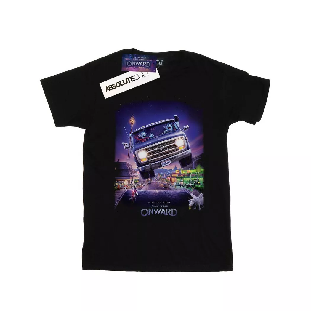 Disney - Onward TShirt, für Damen, Schwarz, Größe XL