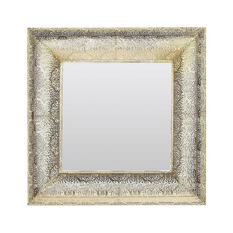 Beliani Miroir en Métal Glamour PLERIN  