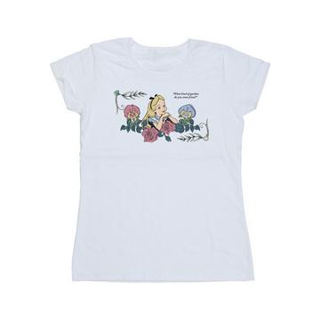 Tshirt ALICE IN WONDERLAND WHAT KIND OF GARDEN