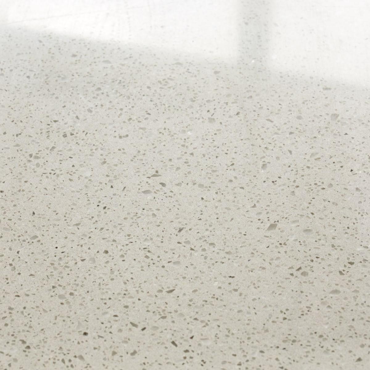 Tikamoon Crédence en terrazzo premium white 120 cm Ava  