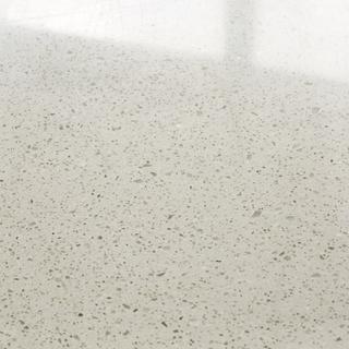 Tikamoon Fliesenspiegel aus Premium-Terrazzo White 120 cm Ava  